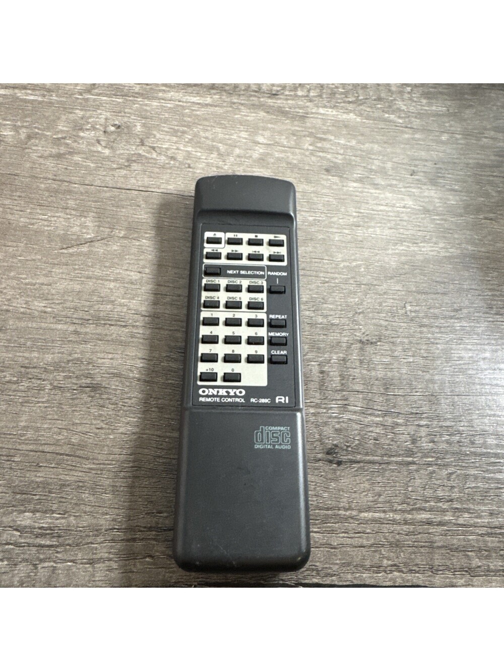 ONKYO Remote Control for Cd Player RC-337C RC-279C RC-289C RC-322C OEM NO BACK